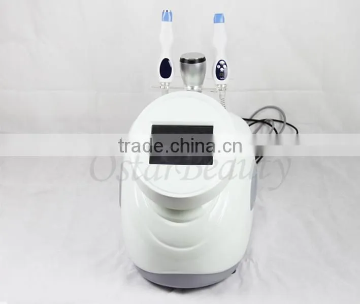NEW 3 in 1 powerful microneedle fractional rf cavitation skin cooling machine