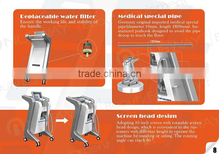 2015 New Products Ultrasonic HIFU Shape Skin Tightening Machine/ Ultrasonic HIFU Body Slimming Beauty Machine