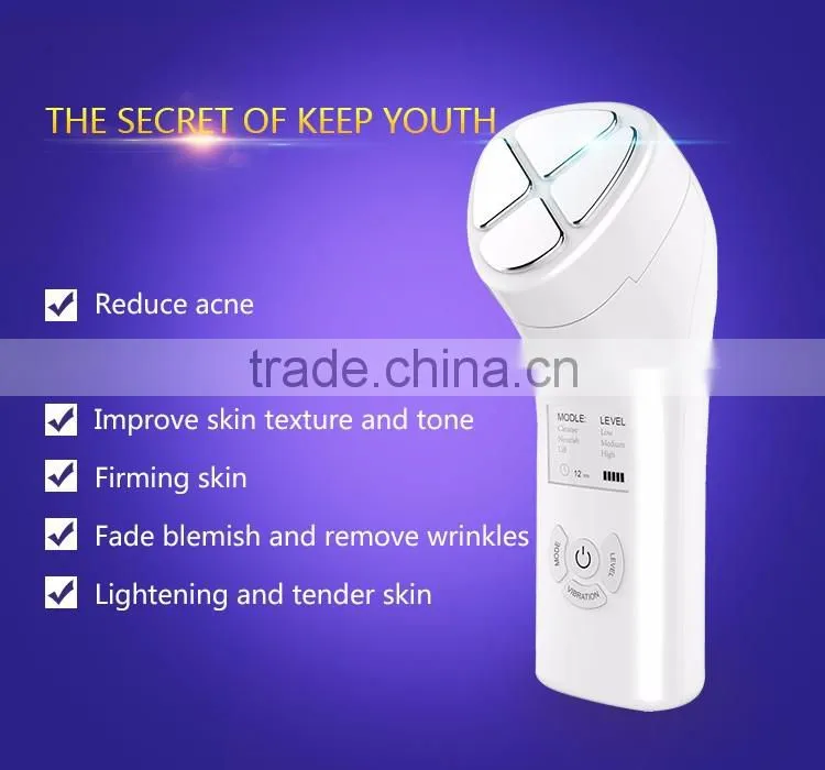 Acne treatment facial toning photo therapy facial machine