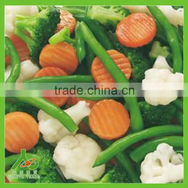 Manufacturer wholesale bulk IQF frozen california mixed vegetable