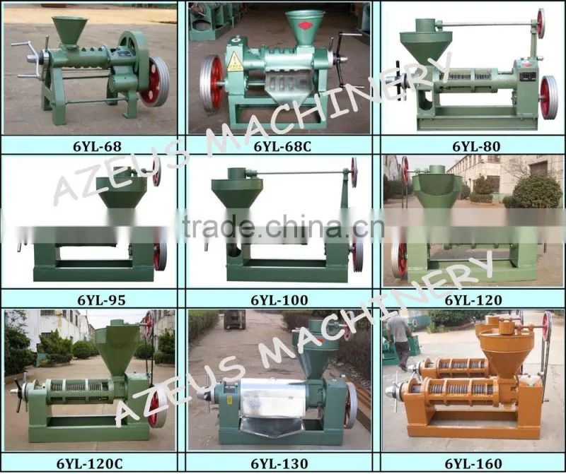 Good quality automatic hot press and cold press oil mill machine