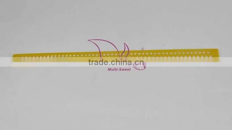 2017 hot sale beekeeping yellow plastic pollen trap