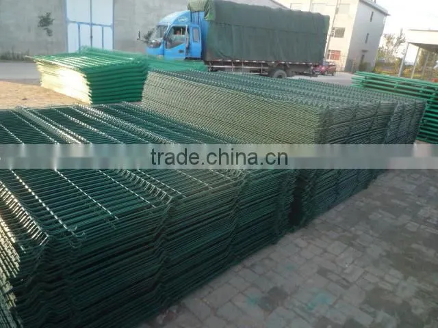 Professional 3D nylofor fencing panels /Parking 1.83mx2.5m security curvy welded mesh panel fencing 50*200mm direct factory