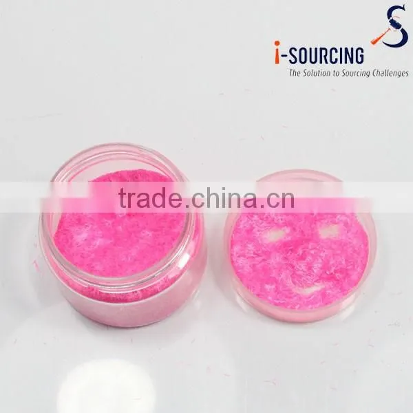 flash series multicolor orange color glitter for artificial flowers