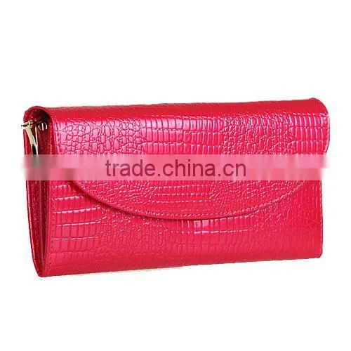 Genuine Leather Crocodile Evening Bag Wallet(BCNZ003)