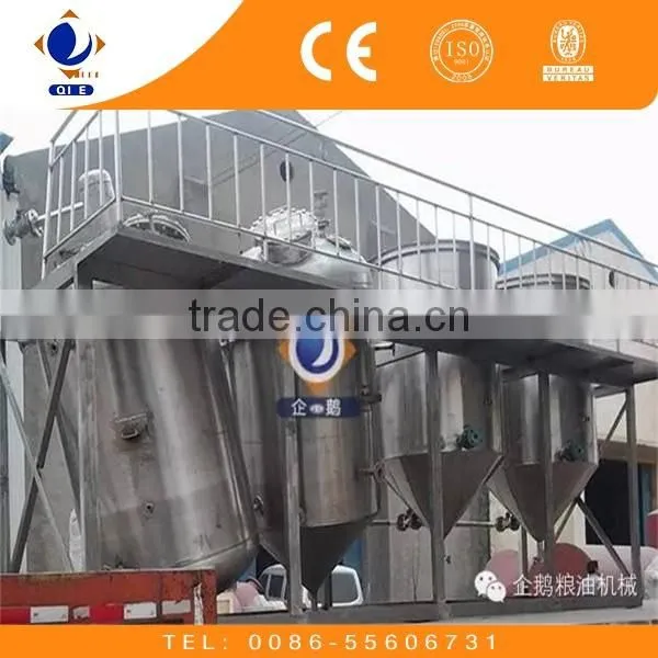 10-100TPD rice bran oil processing plant with CE