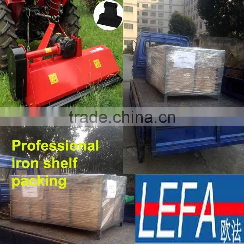 Farm tractor equipment 55HP gearbox grass flail mower