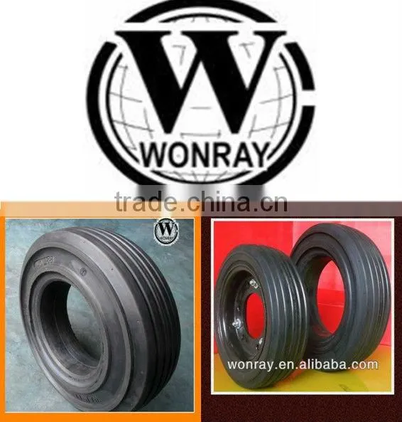 hot sale Chinese brand WonRay manufacturer 3.60-8 solid rubber tires