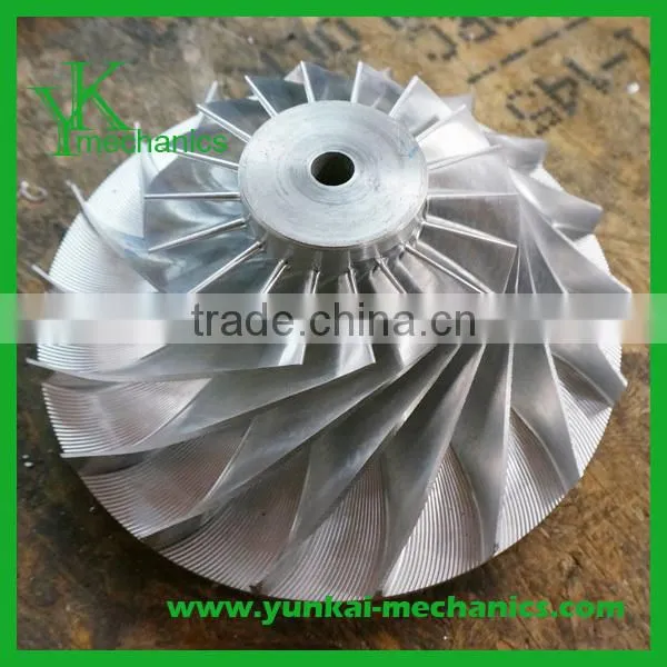 High precision turbo blower impeller, precision aluminum blower impeller