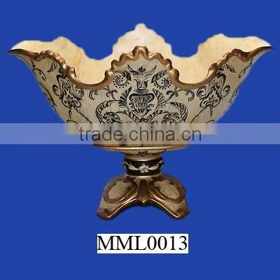 Egyptian Resin Small Vase Pharaoh Design