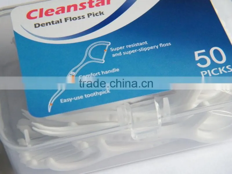 factory in China Bulk Y shape dental floss Pick