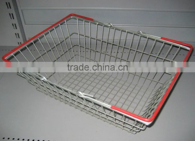 steel shopping basket