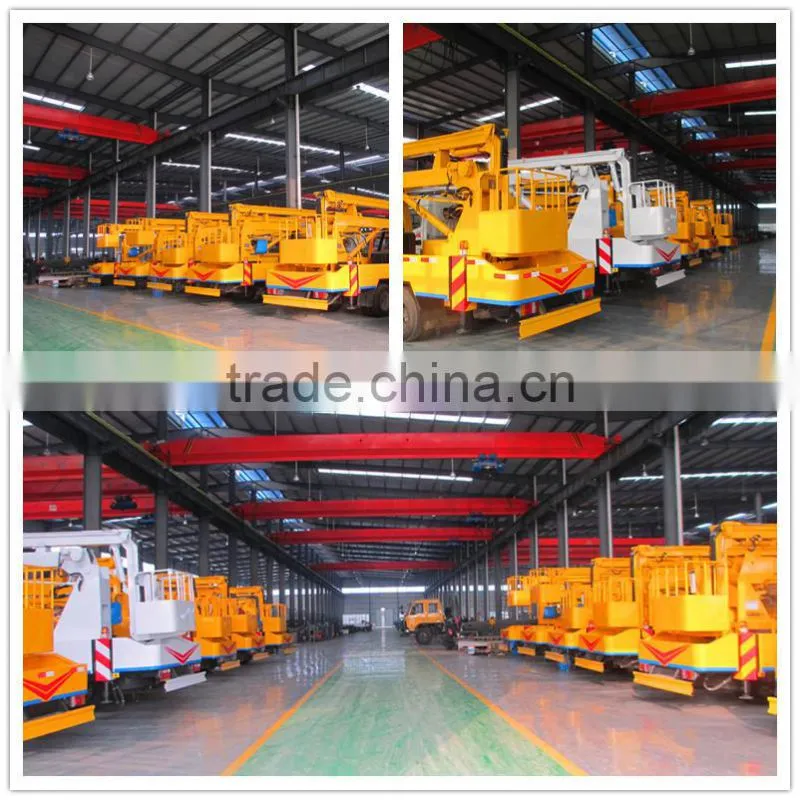 Driving type 4x2 dongfeng kingrun aerial plaform 20-22m cherry picker