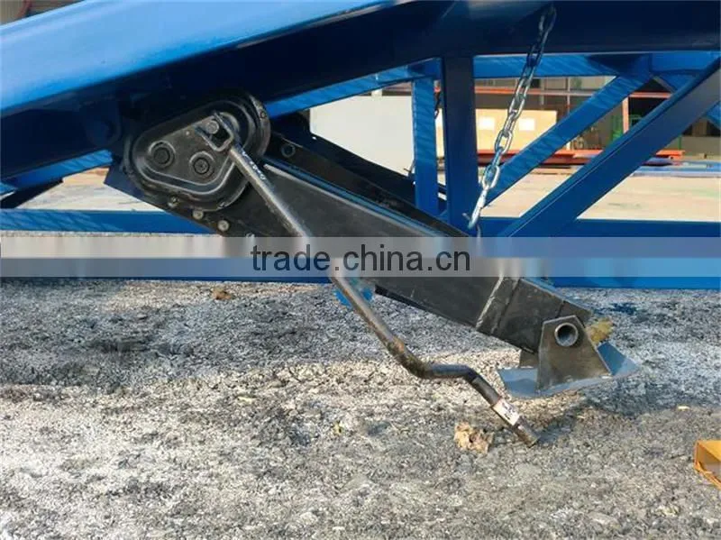 Yard Ramp For Container Loading Work
