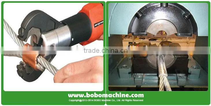Hydraulic 500 ton wire rope press machine