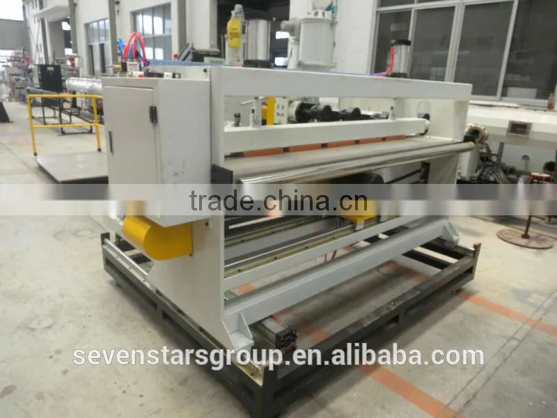 automatic pvc foam board making machine/pvc foam plate making machine