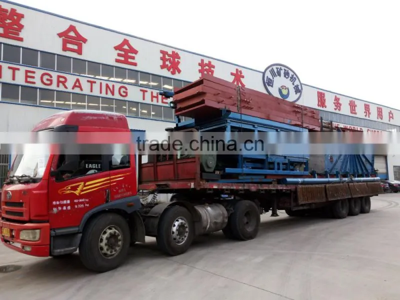 Newly Designed Gold Vibrating Sluice Box for Mining