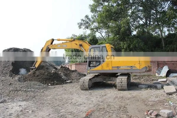 hydraulic amphibious crawler excavator with imported ISUZU engine, JGM924-LC hydraulic crawler excavator