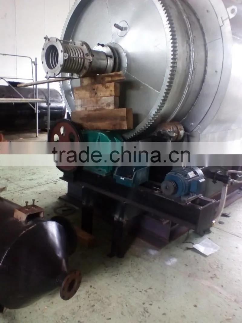 waste plastic pyrolysis small machine FAST INSTALLATION