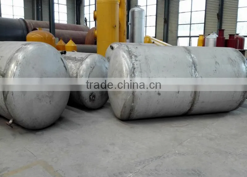 DAYI Environmental Friendly Pyrolysis Plant Machinery Equipment For Tyre Plastic And Rubber Getting Raw Oil