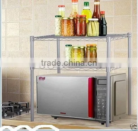 2 -Tier Microwave oven rack Kitchen Shelves