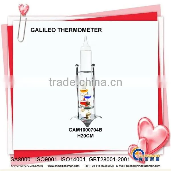 YG650 outdoor galileo thermometer