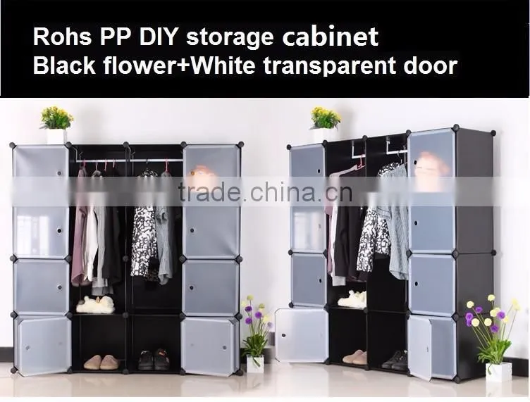 Pure color combination cabinet