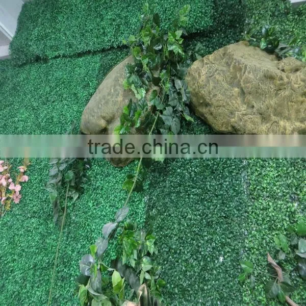 wholesale price decoration indoor artificial wall hanging plants and rocks