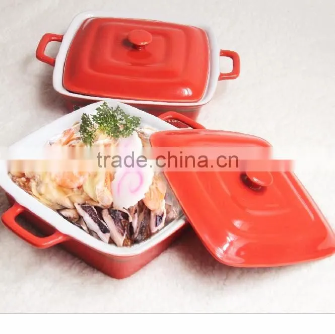 Stock bakeware with lid