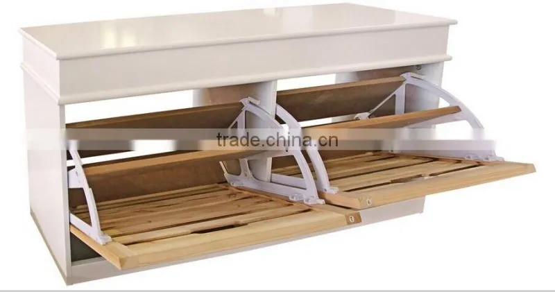 Europe Style wooden furniture shoe cabinet