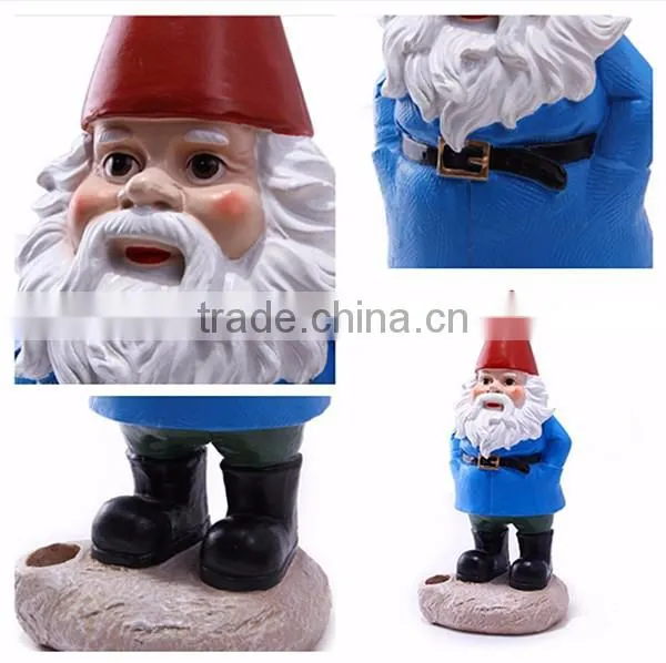 Christmas outdoor decor resin lawn gnome gardens statues