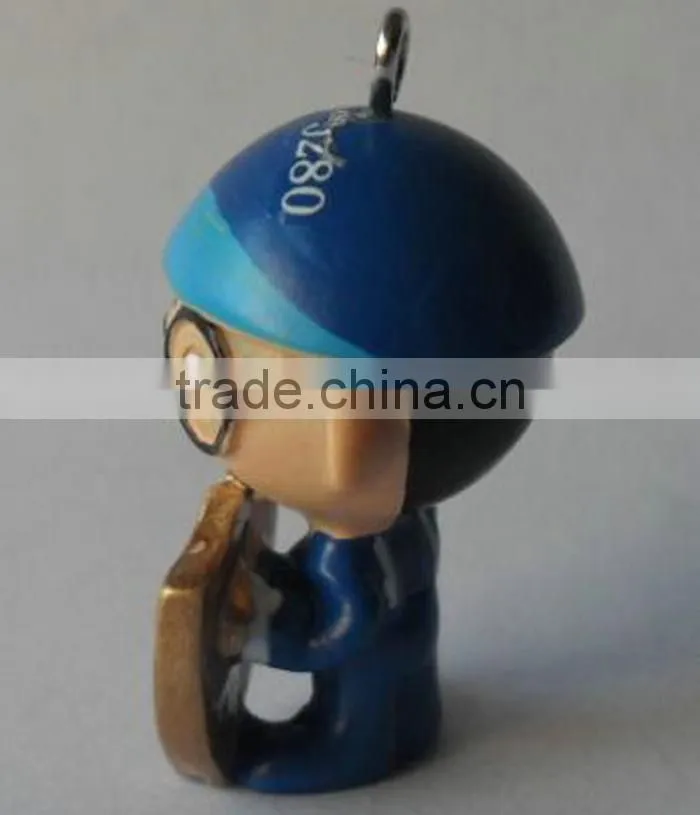 Polyresin boy figurine decoration