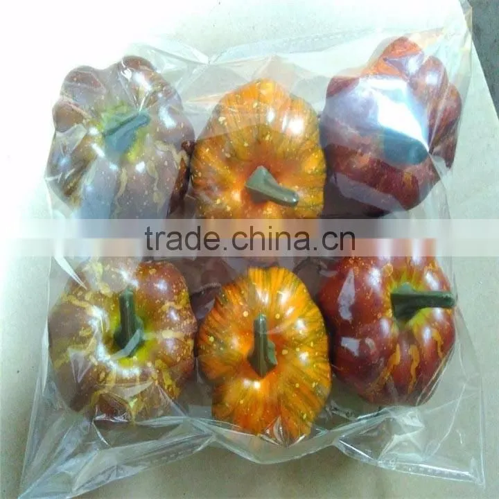 High quality small crafts artificial foam fruits and vegetables for event decor