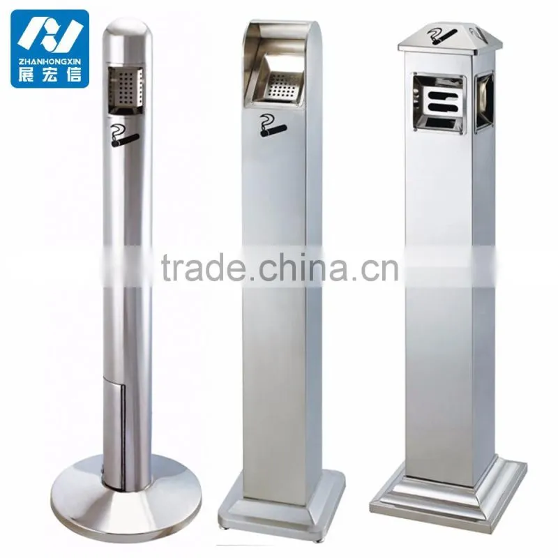 40L ashtray stand trash bin,waste bin with factory price