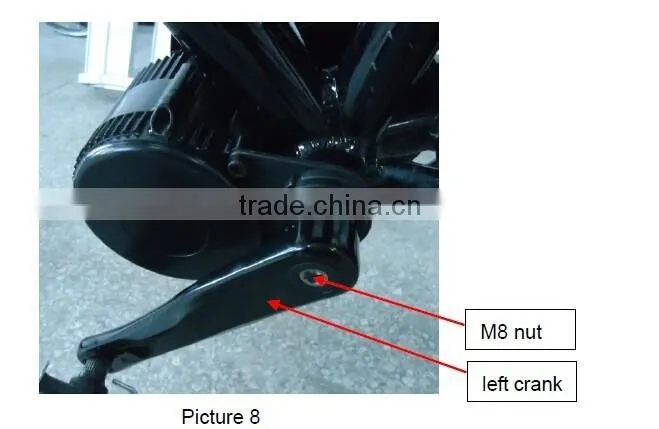 Bafang 8Fun BBS01 mid drive motor kit for ebike 36V 250W for European market