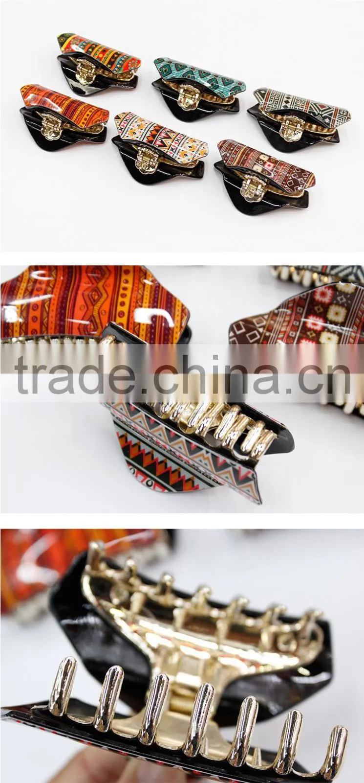 Fashion national hair claw