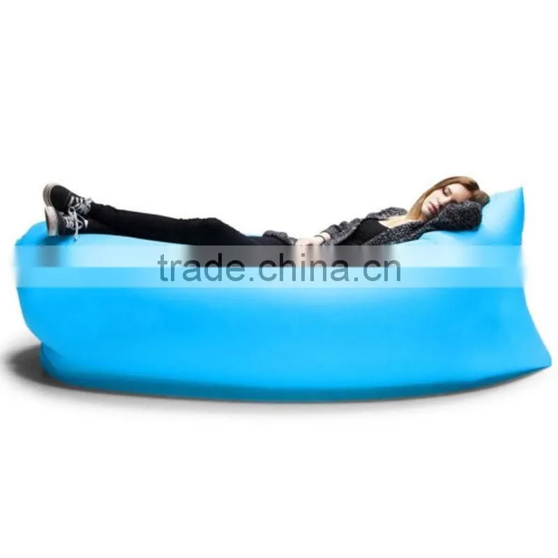 2016 Portable Sofa Lazy Sofa Fast Inflatable Air Sleeping Bag Camping Bed Beach