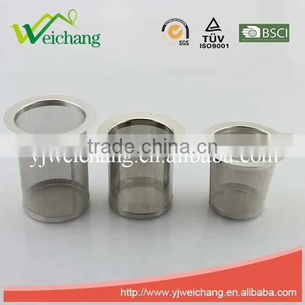 WCA186 Classic style Stainless Steel Mesh Tea Strainer Infuser - Durable and Rust Resistant