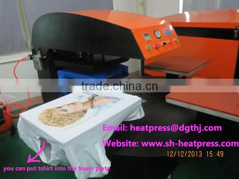 Automatic Rotary heat press machine printing machine for tshirt