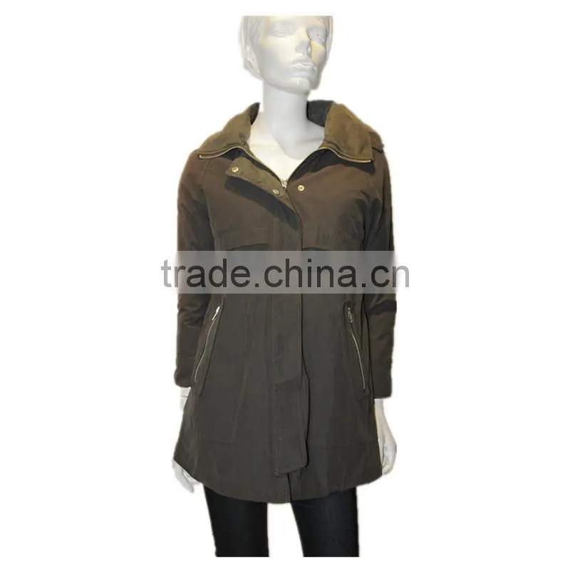 2014 2015 new design women fox fur parka coat
