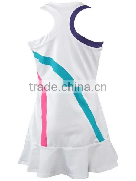 Custom Sexy And Comfortable Girls' Popular Uniform Tennis Dress