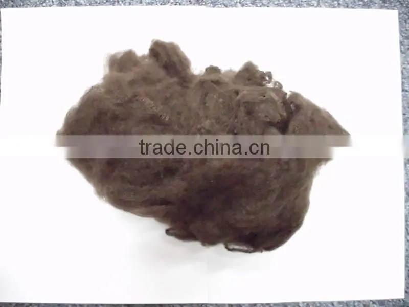 recycled polyester staple fiber for geotextile