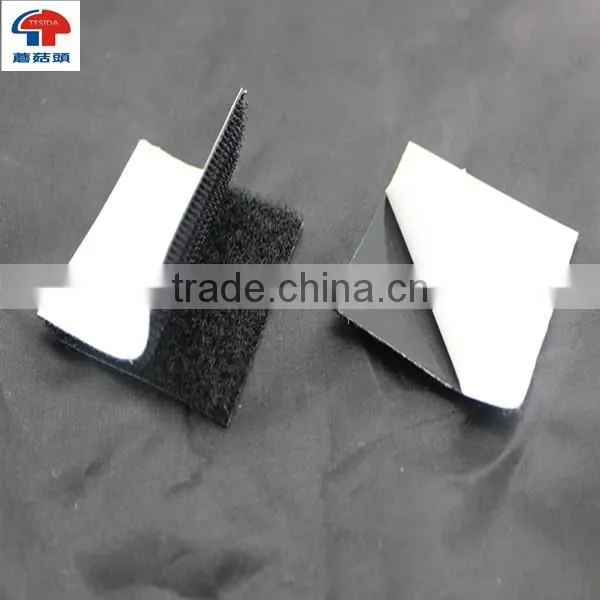 100% nylon various size hook and loop with adhesive on back