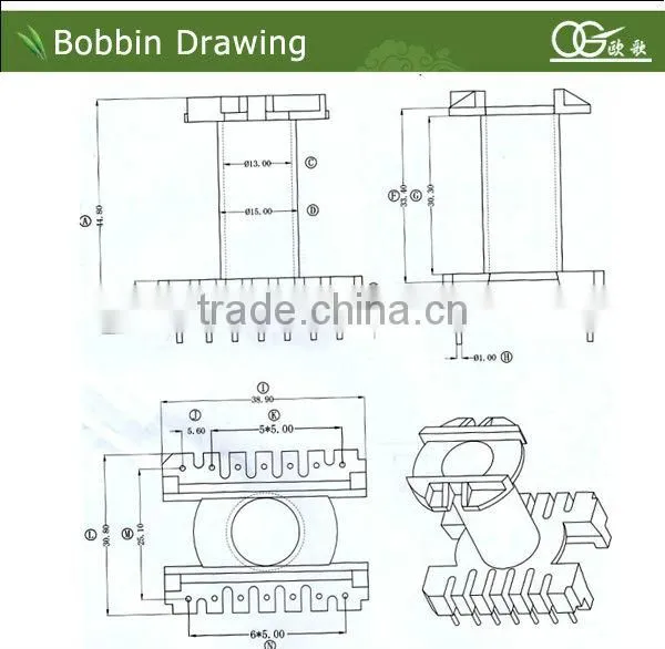 ER3901 rosh er transformer bobbin