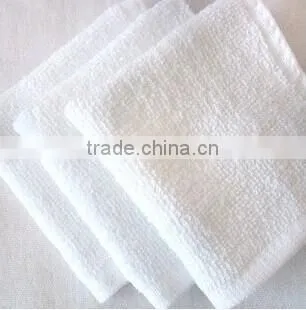 100% cotton solid piece dyed wash cloth - washcloth