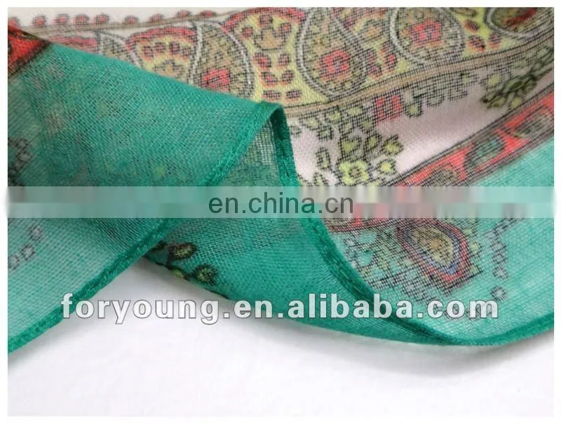 latest fashion paisley shawl