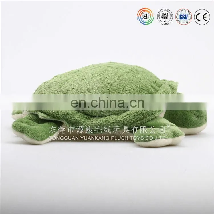 ICTI audited plush toys manufactory plush stuffed soft turtle toy with red cap