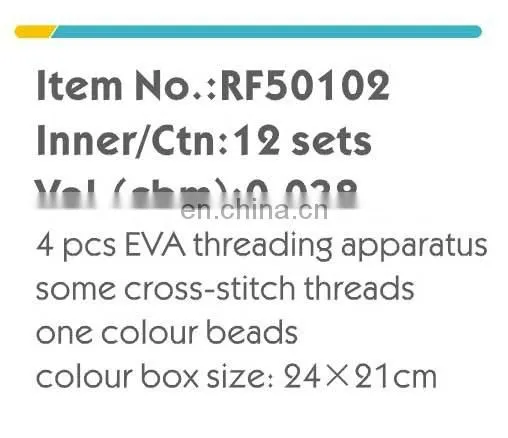 2015 NEW! DIY craft box set-make your own bracelet/bangle with eva knitting machine for kids