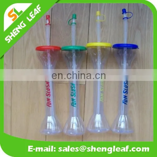 New Design Eco-Friendly Slush Drinking Plastic Yard Cup