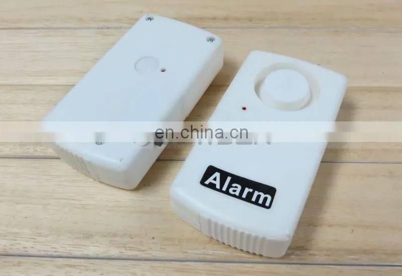 White Battery Powered Indoor Window and Door Alarm Entry Alarm